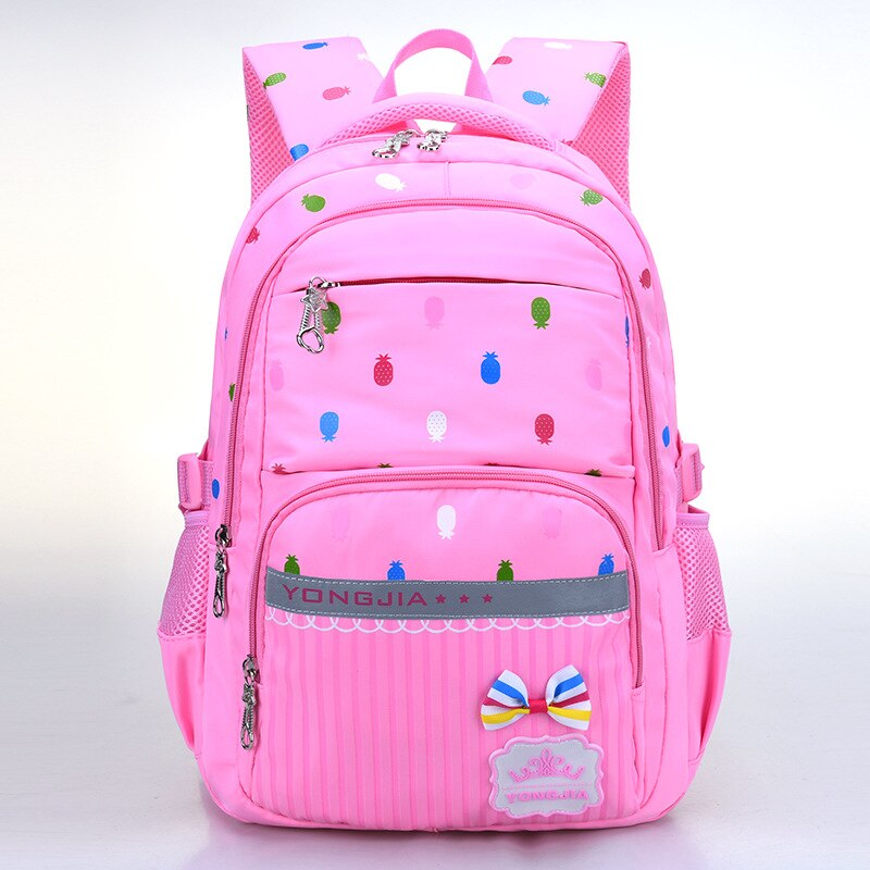 Kinderen Schooltassen Meisjes Kids Satchel Basisschool Rugzak Prinses Orthopedische Rugzakken Schooltas Kids Mochila Infantil: pink