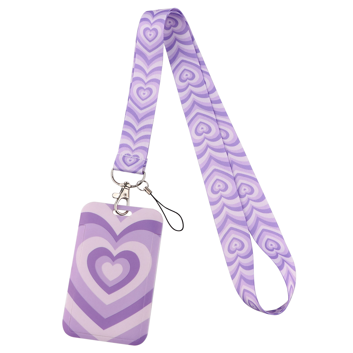 CB1289 różowa miłość smycz na szyje smycz na klucz ID karty paski na telefon USB pokrowiec na karty DIY smycz na szyje ozdobny pasek lasso smycz: 13