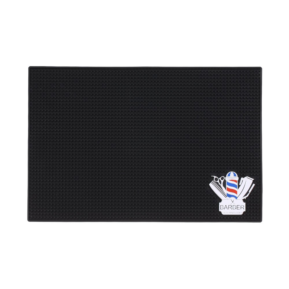 Kappers Anti-Slip Siliconen Mat Kapsalon Accessoire Hittebestendig Pad Voor Stijltang Krultang gereedschap: style B 45x30cm