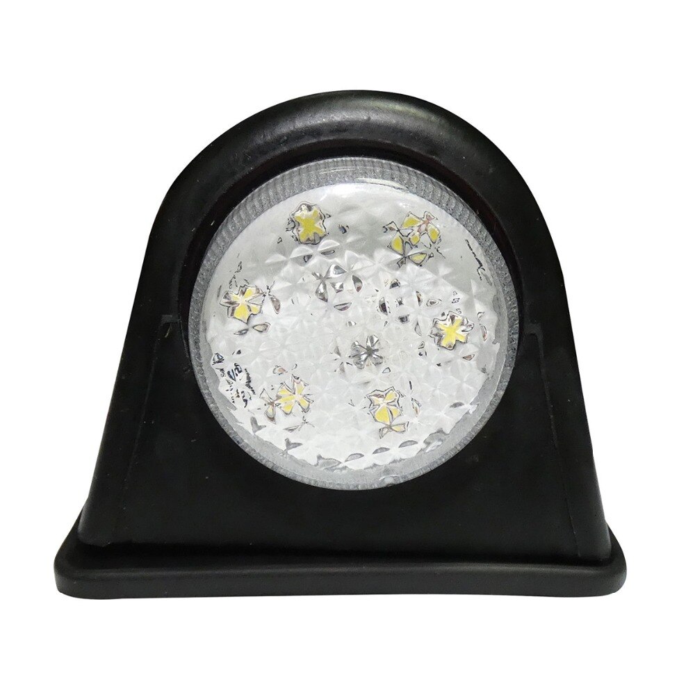 2pc 6 led zijmarkeringslicht met led-verlichting, wit rood, 12 volt, vrachtwagen, geschikt voor alle voertuigen met 12v- systeem
