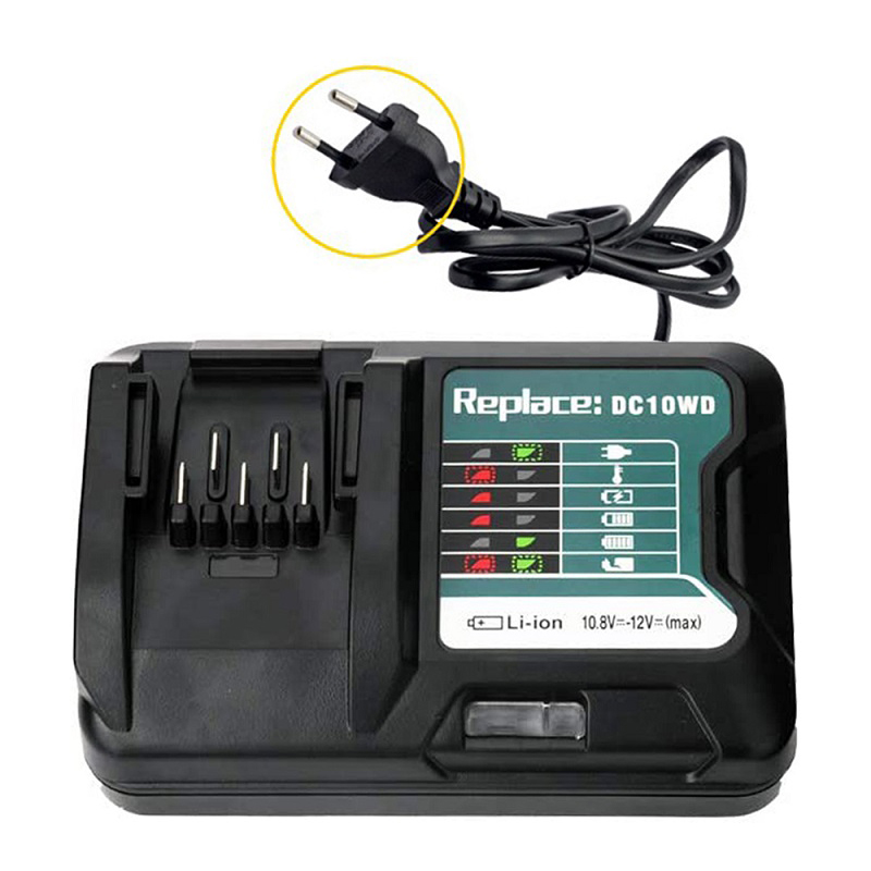 10.8V 12V Max 8000mAh Li-ion Power Tools Rechargeable Battery and Charger for Makita BL1040 BL1040B BL1020B BL1041 BL1016 BL1021: PURPLE