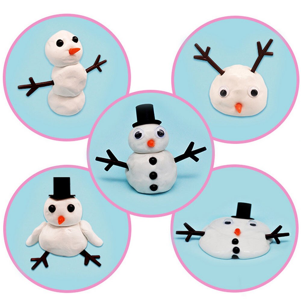 Speelgoed Magic Smelten Sneeuwpop Diy Sneeuwpop Bouwen Het Horloge Het Melt Slime Speelgoed Fun Play Game