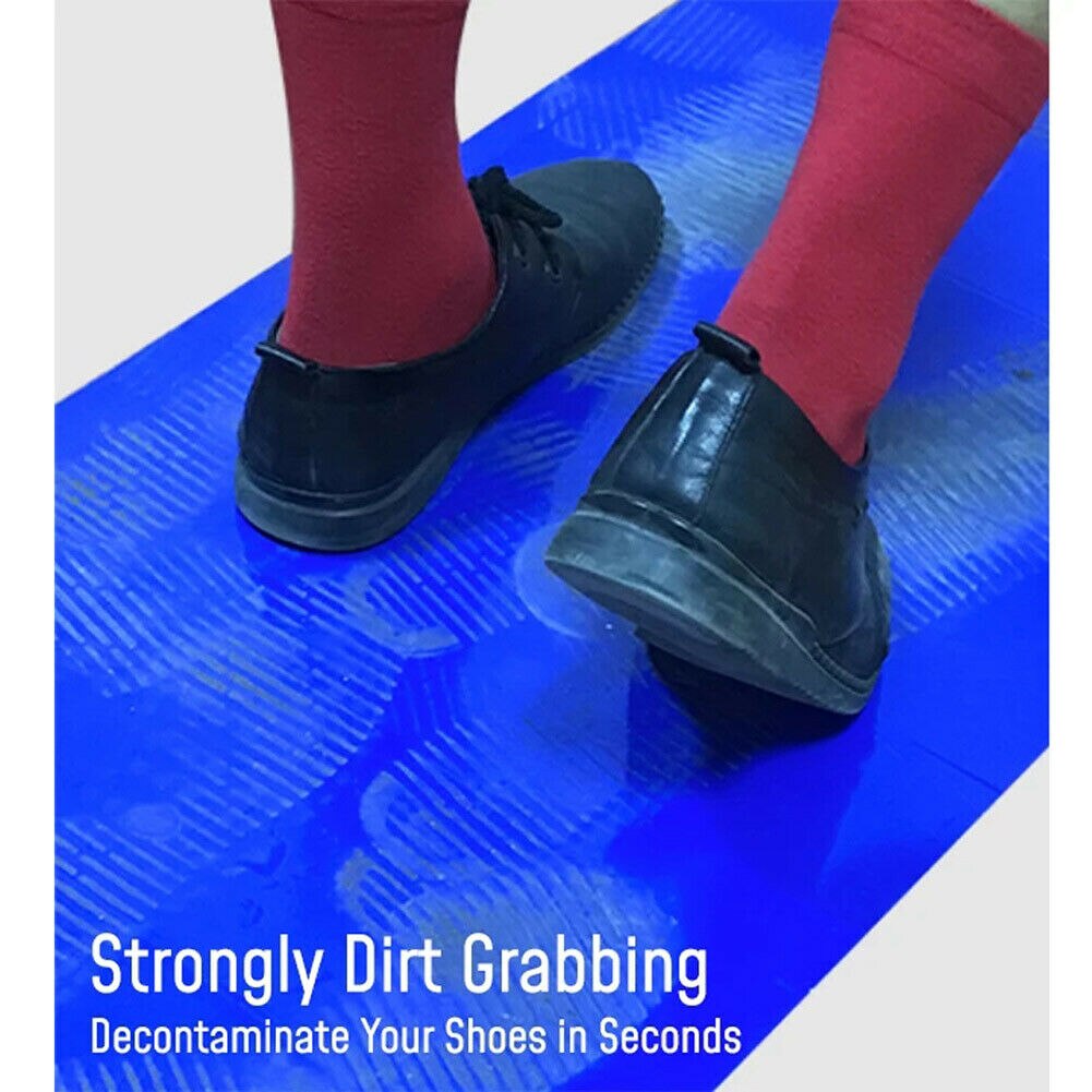 30 Sheets/Pcs Home Peelable Floor Mat Anti-stof Peel-Off Mat Decontaminatie Wegwerp Reiniging thuis Vloermat Tapijt