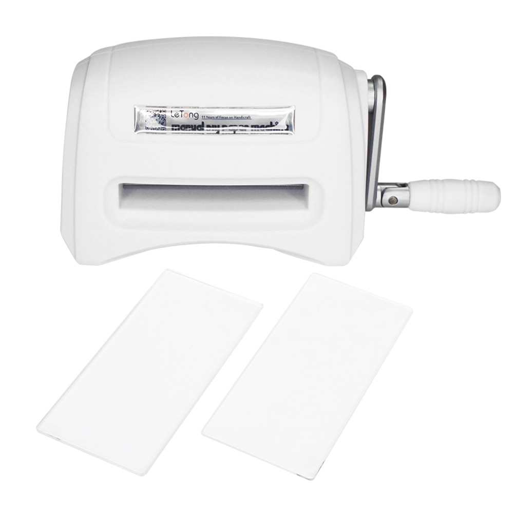 Dies Cutting Embossing Machine Home DIY Scrapbooking Paper Cutter Card Tool DIY Dies Cutting Embossing Machine: White A