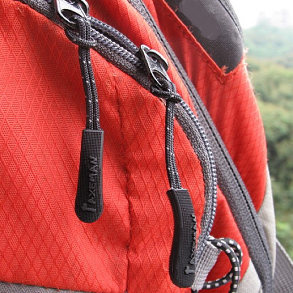 10x Reflective Zip Slider er Zipper Pull Cord Fastener Puller Sportswear
