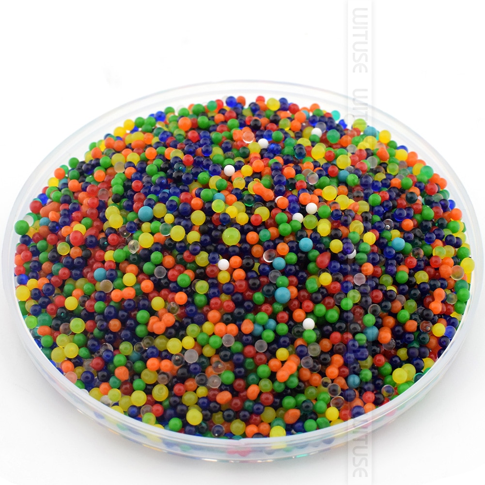 WITUSE 20000pcs/bag Crystal Soil Hydrogel Gel Polymer Water Beads Maison Growing Water Balls Big Flower/Wedding Decoration