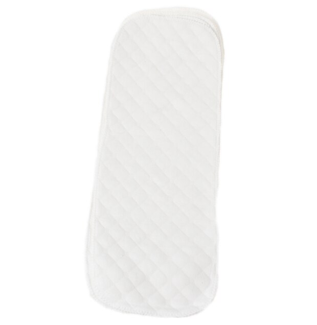 10 Stks/partij 3 Lagen Baby Katoenen Doek Luier Baby Wasbare Herbruikbare Insert Super Absorptievermogen Microfiber Luier Liners