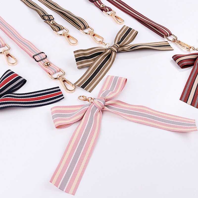 Bowknot praktisch Riemen Diagonale spreizen telefon Hülse Schlüsselband bogen teleskop seil diy zubehör tasche schulter gurt