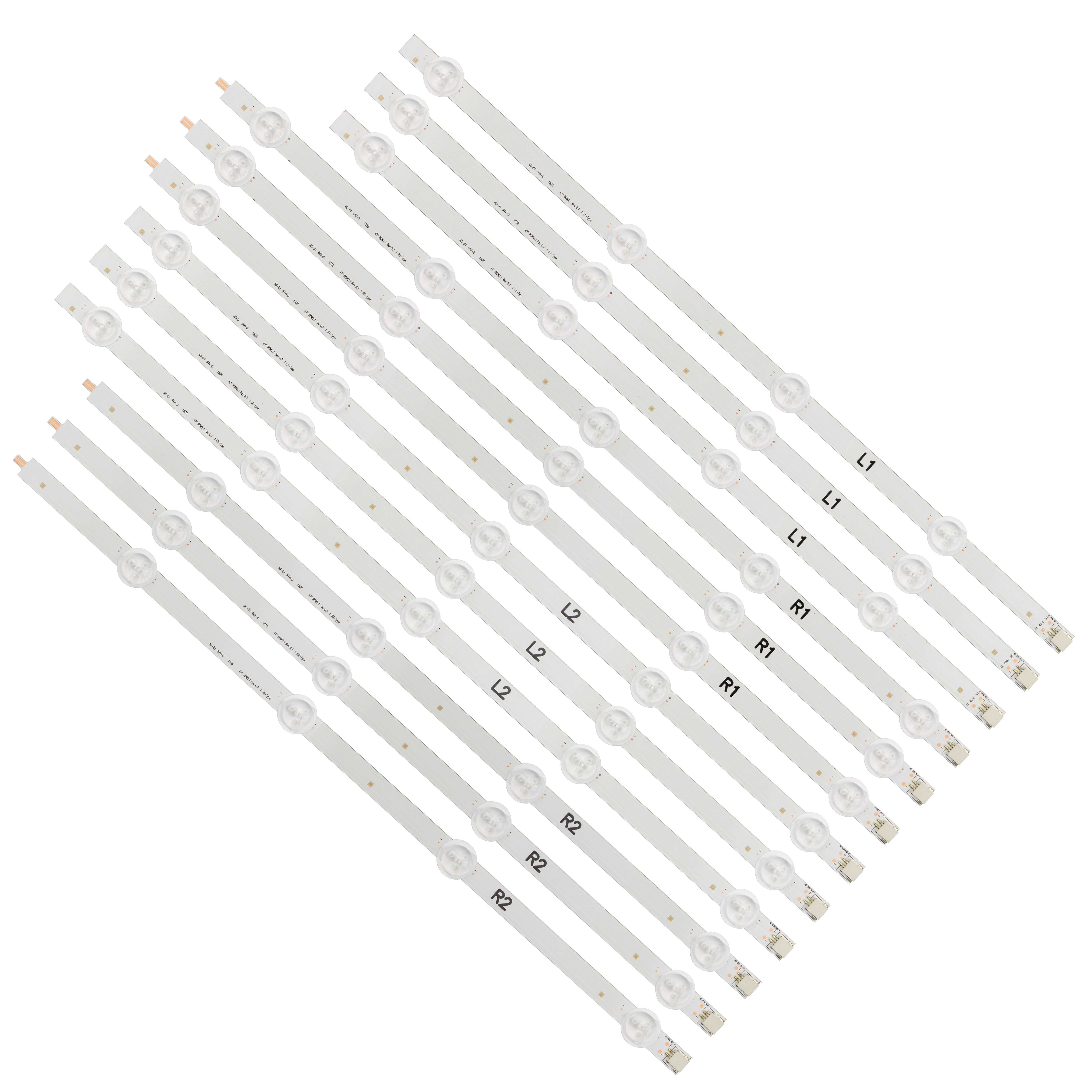 Tira de LED para iluminación trasera para LG 47LN570S 47LN575S 47LA620S 47LN575V 47LA620V LC470DUE 47LN570R 47LA6218 47LA621S 47LA616V 47LN5707