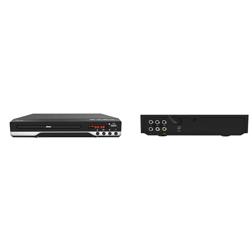 Odtwarzacz DVD robić telewizora Dom Multi region odtwarzacz DVD/SVCD/CD wbudowany kumpel/ NTSC wejście USB z pilotem