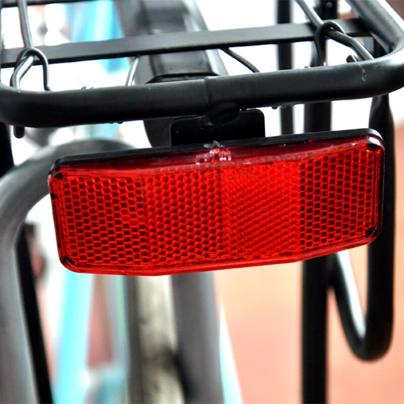 Cykel cykel sikkerhedsreflektor til bagerste taskeholdere: Default Title