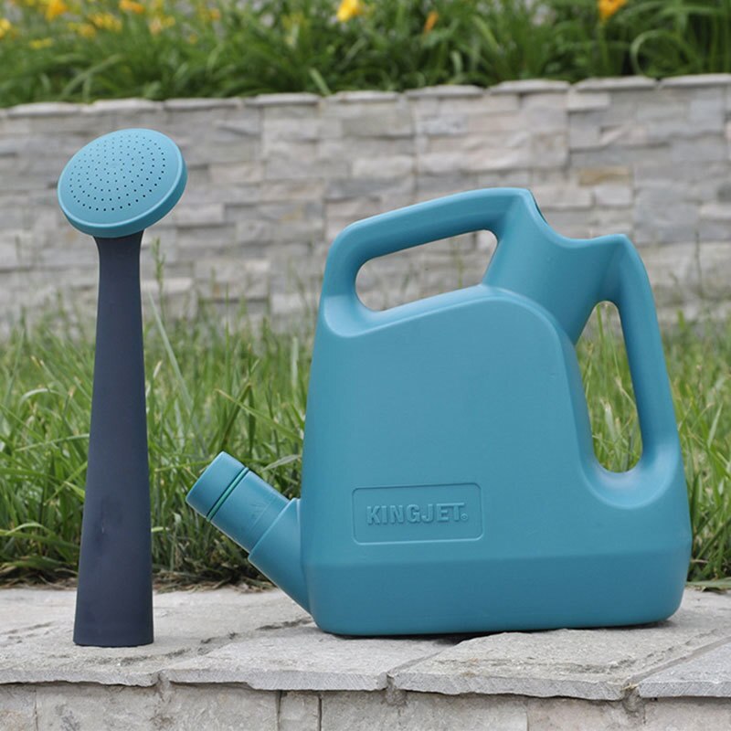 5L Plastic Watering Flower With Long Mouth Green Garden Balcony Watering Pot Plant Outdoor Lawn Irrigation Watering Pot