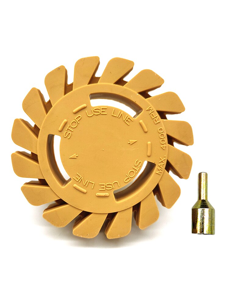 4 Inch 100 Mm Rubber Eraser Wheel Safe Effective Graphics Removal Tool Pneumatic Tool Accessories