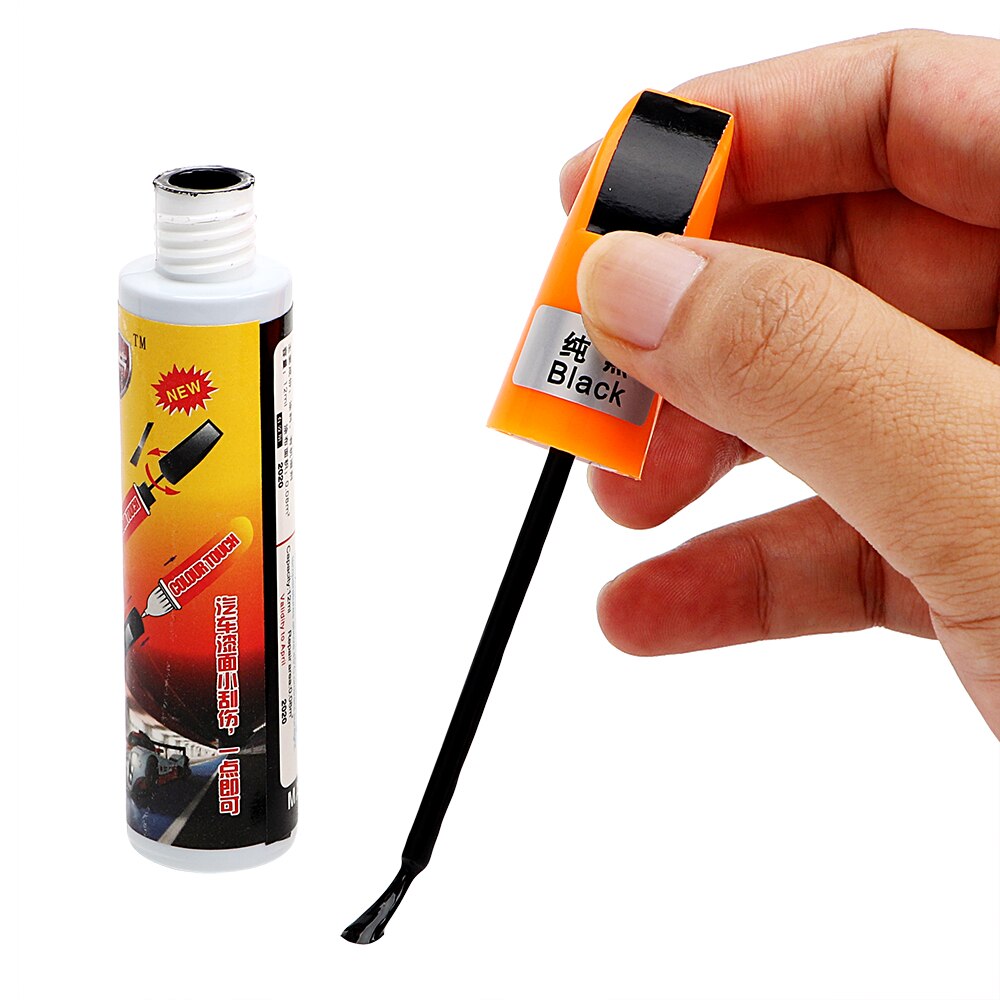 2 stk auto lak pen bil ridse reparation værktøj sort auto pleje fix it pro bil lak pleje bil-styling vedligeholdelse