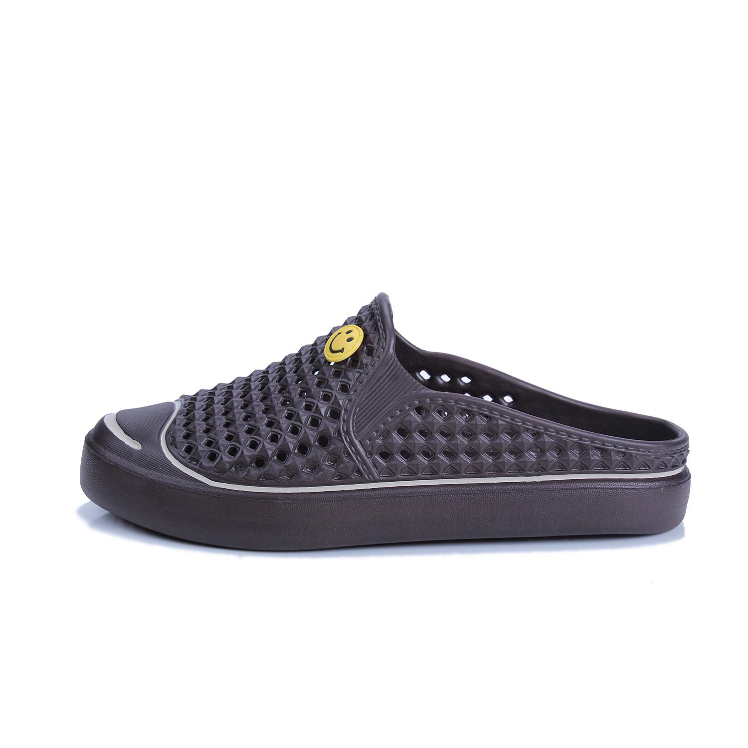 Original jardín Chanclas Zapatos de agua hombres Río Mar deporte verano playa Aqua zapatilla al aire libre natación sandalia jardinería zapatos: Marrón / 10