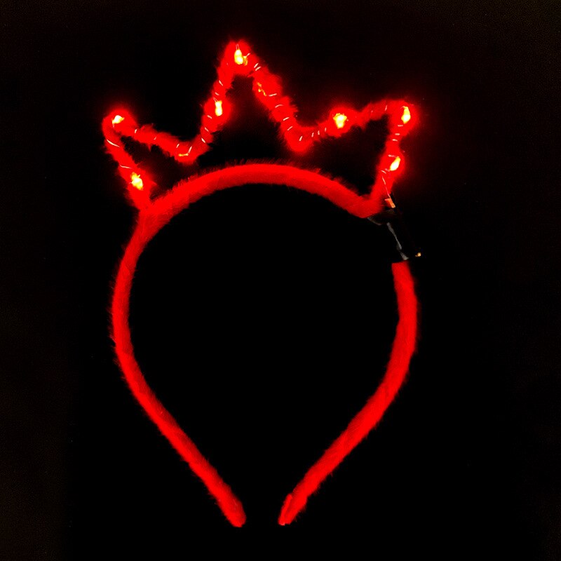 24Pcs Led Gloeiende Kroon Bloem Haarband Krans Party Kinderen Meisje Vrouwen Hoofdband: 26