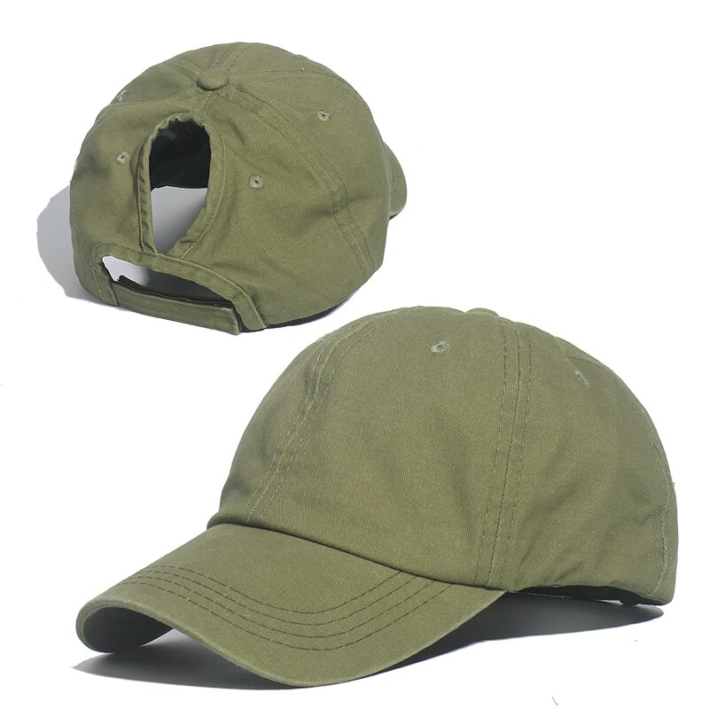 Paardenstaart Baseball Cap Vrouwen Mesh Baseball Hoeden Zomer Strand Cap Effen Kleur Snapback Meisje Zon Hoeden Met Gat Outdoor Sport cap: D