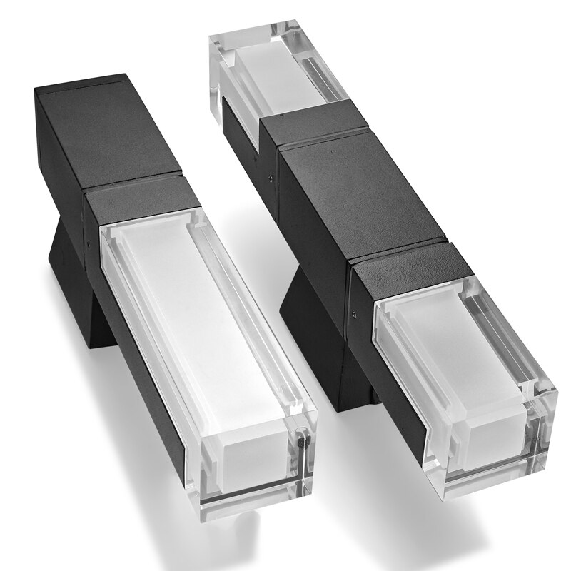 7W 14W LED Wall lamp Waterproof IP65 Acrylic modern minimalist LED wall light for Garden street lighting