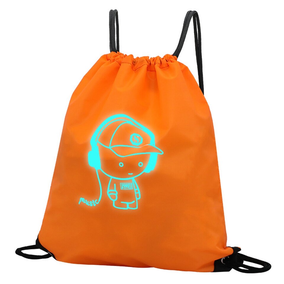 Kordelzug Rucksack: Orange