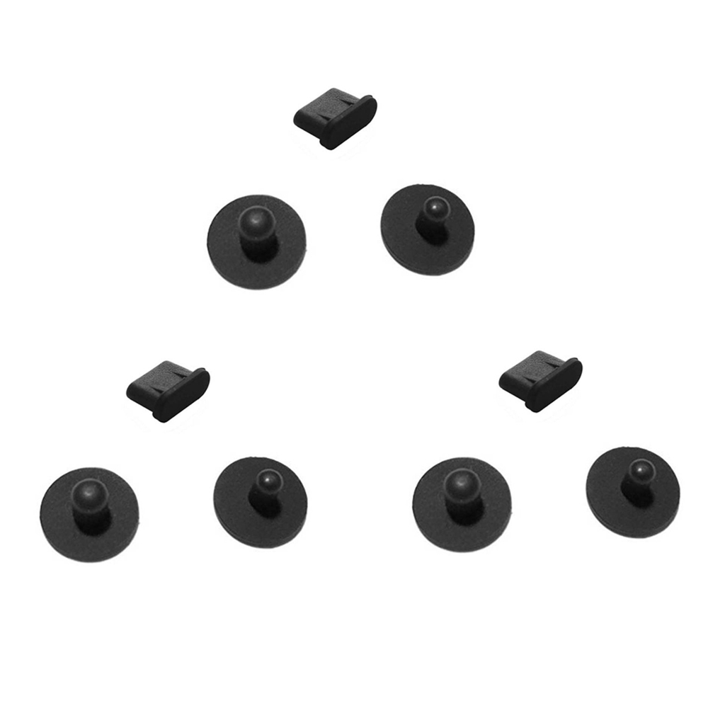 3Sets Stof Plug Voor Sony Walkman NW-WM1AM2 WM1AM2 NW-WM1ZM2 WM1ZM2 3.5Mm 4.4Mm Type C Jack: Default Title