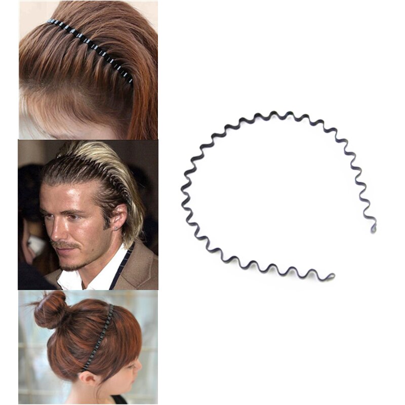 Golf Vorm Haar Clip Vrouwen En Knappe Mannen Beauty modeling tool Zwart Eenvoudige Golvend Haar Clip Beauty Hair accessoires