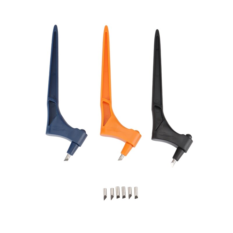 Carving Craft messenset, Gyro Cutter, snijgereedschap 360 graden precisie roestvrij staal ambachtelijke mes, met 2 reservemessen en 1 snijmat, ambachtelijke gereedschap set voor ambachtelijke scrapboo