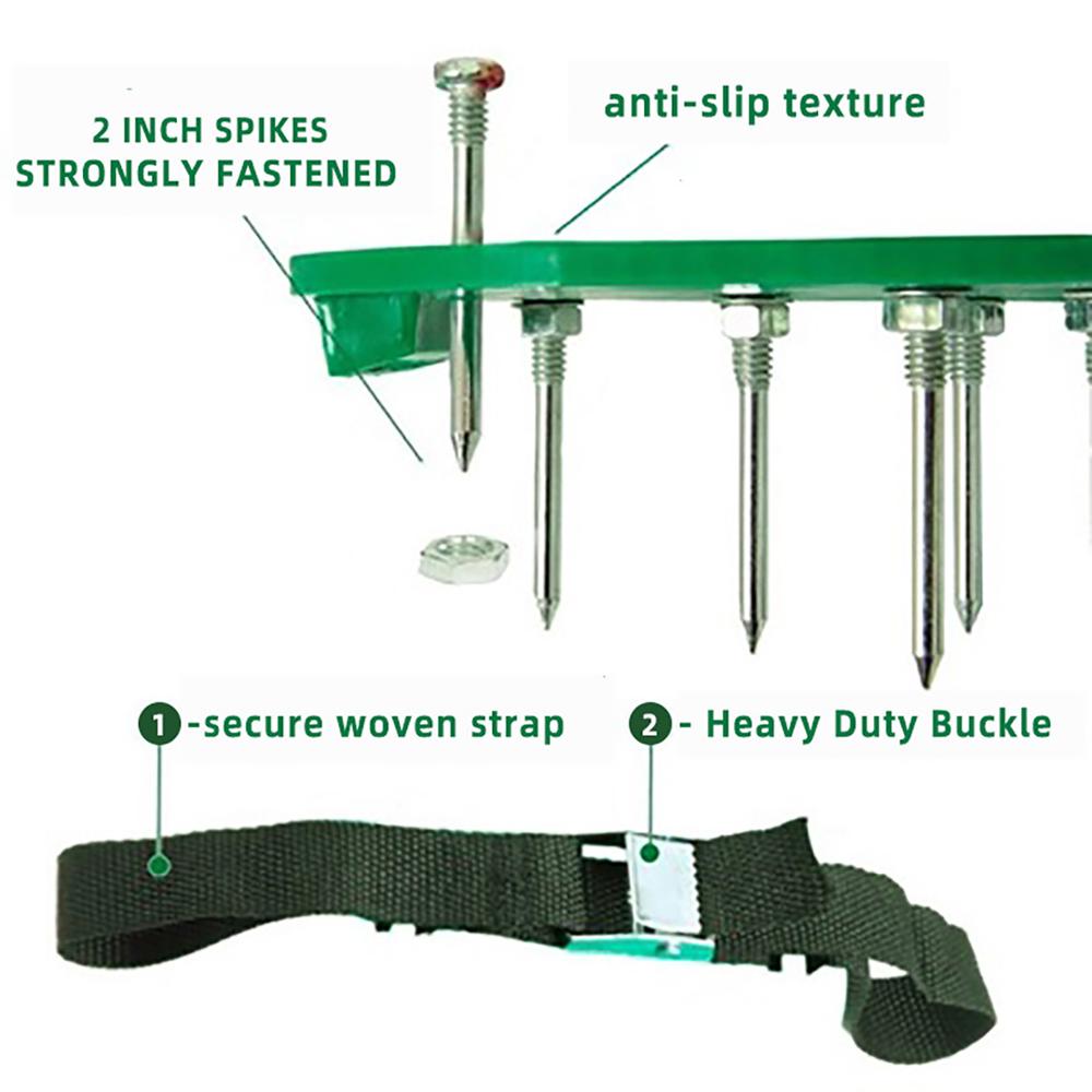 Puutarhatyökalutarvikkeet, naulakengät, puhallettavat nurmikon kengät, löysä maaperä ennen istutusta, nurmikon puutarhatyökalutarvikkeet