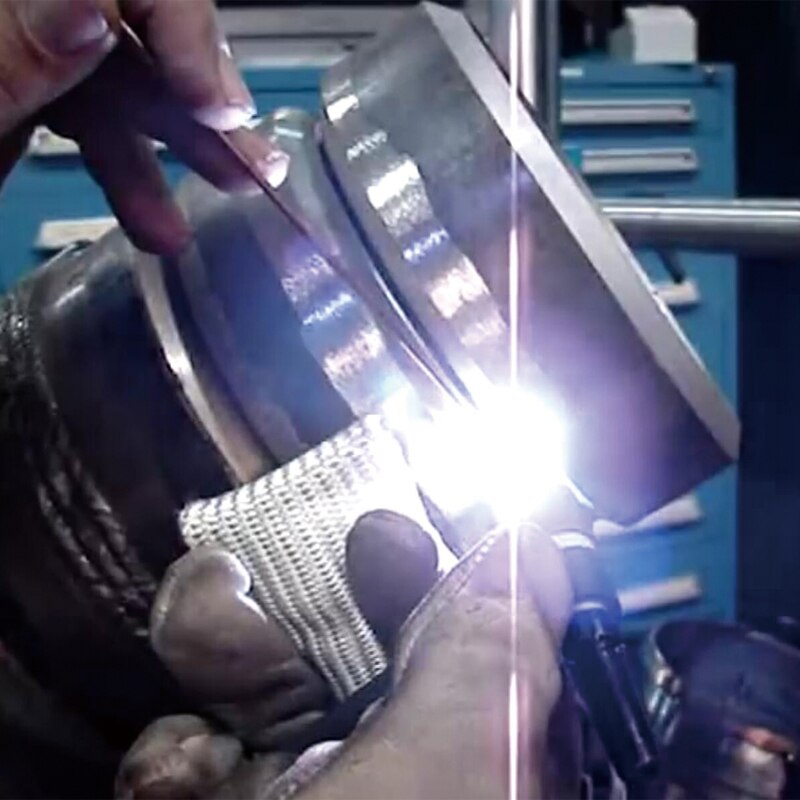 Tig Welding Finger Protector Glass Fiber Welding Glove Heat Shield Handmade High Temperature Resistance for Welding