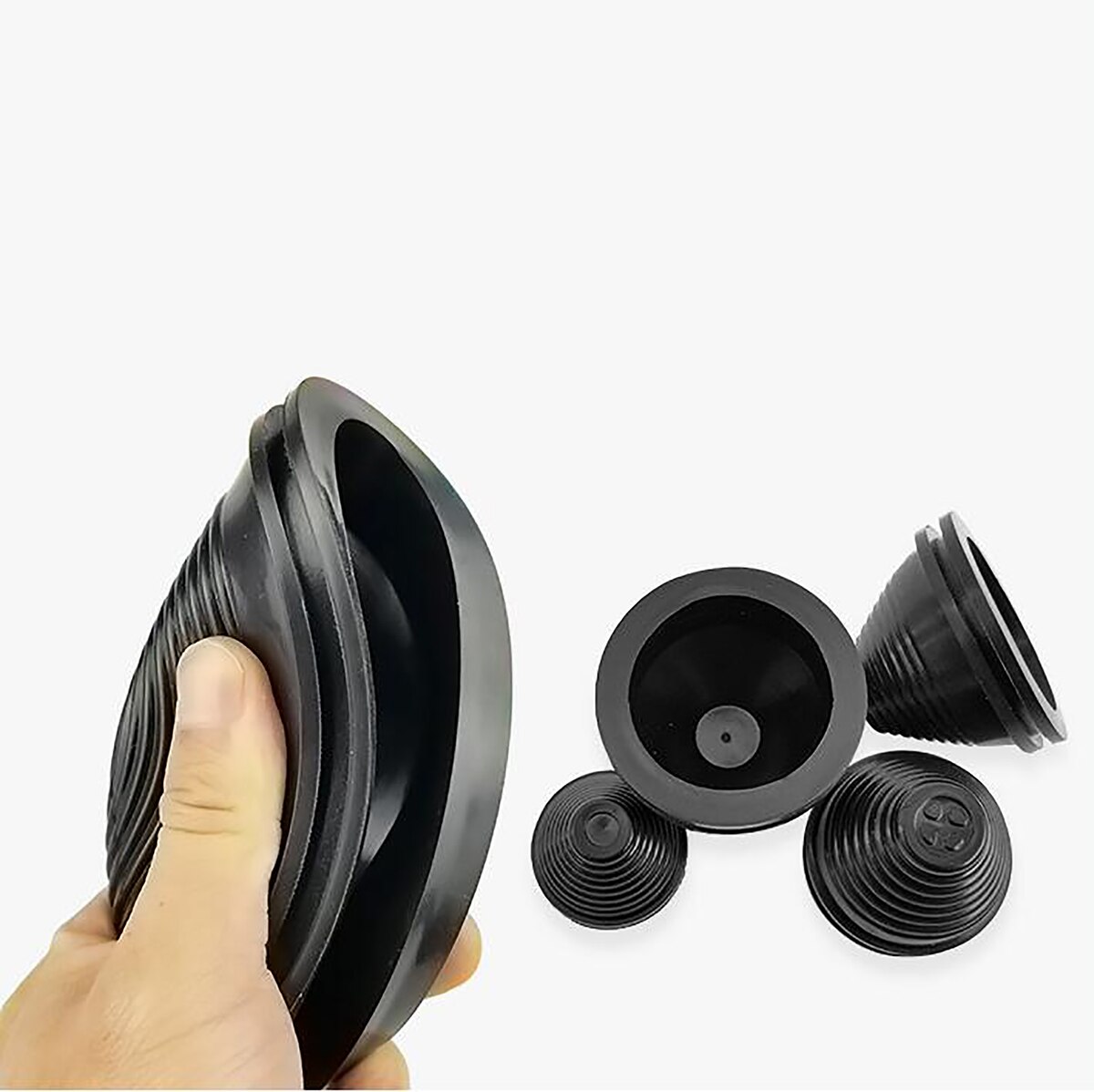 1/2pcs Black Tapered Rubber Wiring Grommets Gasket Electric Box Cable Protector Dust Plug 12/25/30/35/40/50/60/70/80/90-130mm