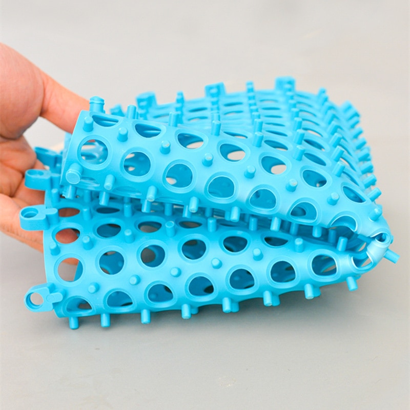 pvc Bath Mats Rug 30X30cm massage carpet Safety Non-slip Mat for Shower Room WC balcony Kitchen floor Drain cover Feet Pad