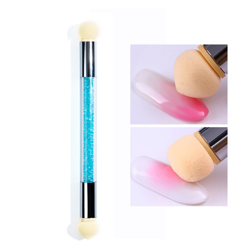 Mobray-vernis à ongles Gel à double extrémité, brosse acrylique avec poignée avec strass, stylo de peinture de manucure à faire soi-même: MJ69-05