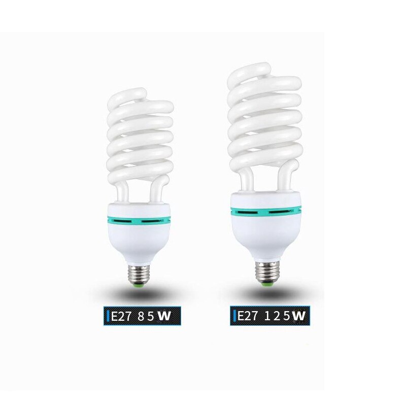 High Power Spiral Tube Energy-saving Environmental E27 85W/125W Light Bulb Home Bedroom Lighting Bulbs