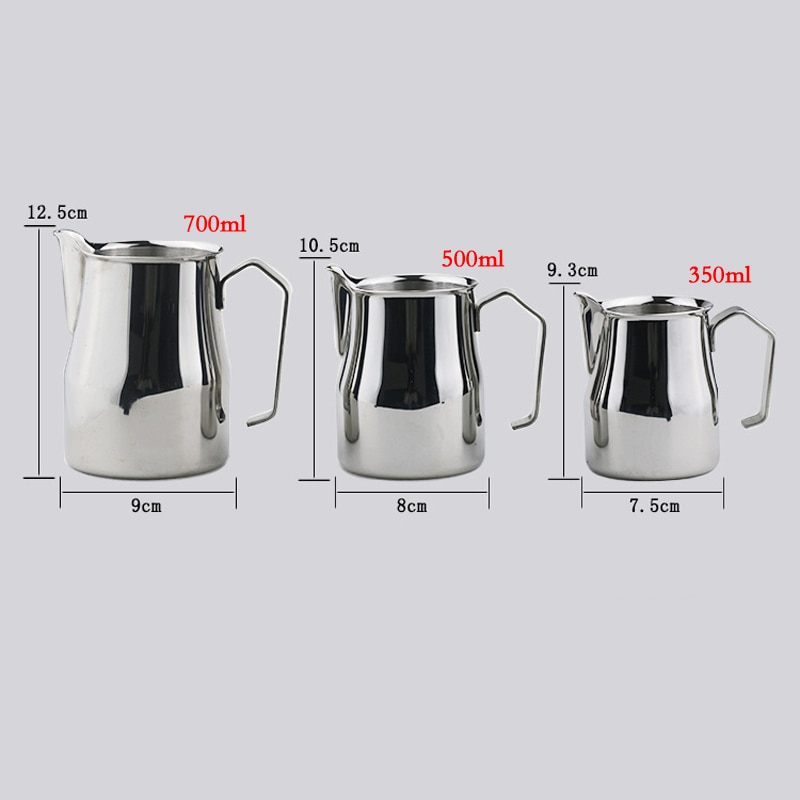 Rvs Melkkan Espresso cups Art Cup Tool Barista Craft Koffie Moka Cappuccino Latte Melk Opschuimen Jug Pitcher