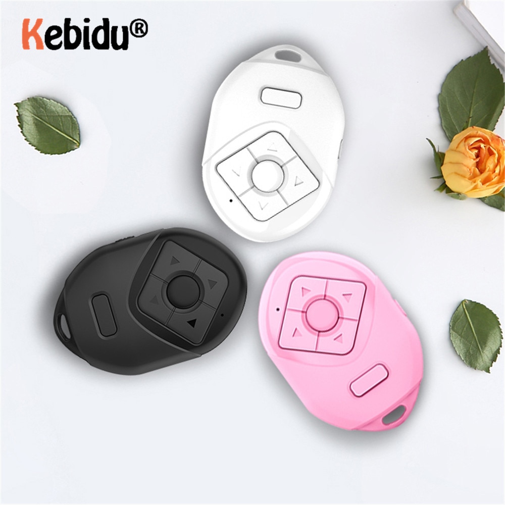 Universele Selfie Camera Ontspanknop Multifunctionele Mobiele Telefoon Bluetooth Selfie Pagina Flipping Afstandsbediening