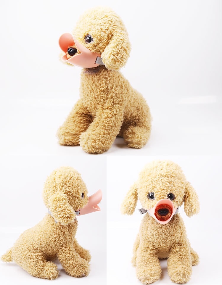 Pet Dog Collar Duckbill Muzzle Breathable Dog Muzzle For Prevent Small Medium Large Dog Bark&amp;Bite Muzzle