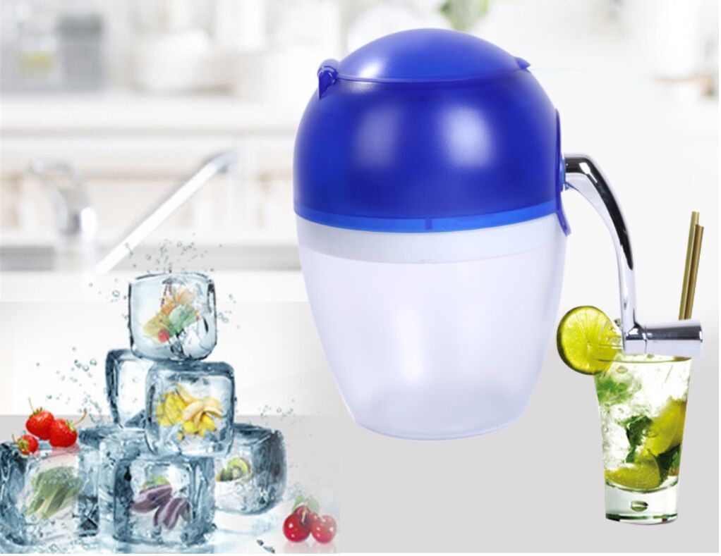 Hand-cranked ice machine small home manual ice-sand ice machine Mini ice machine