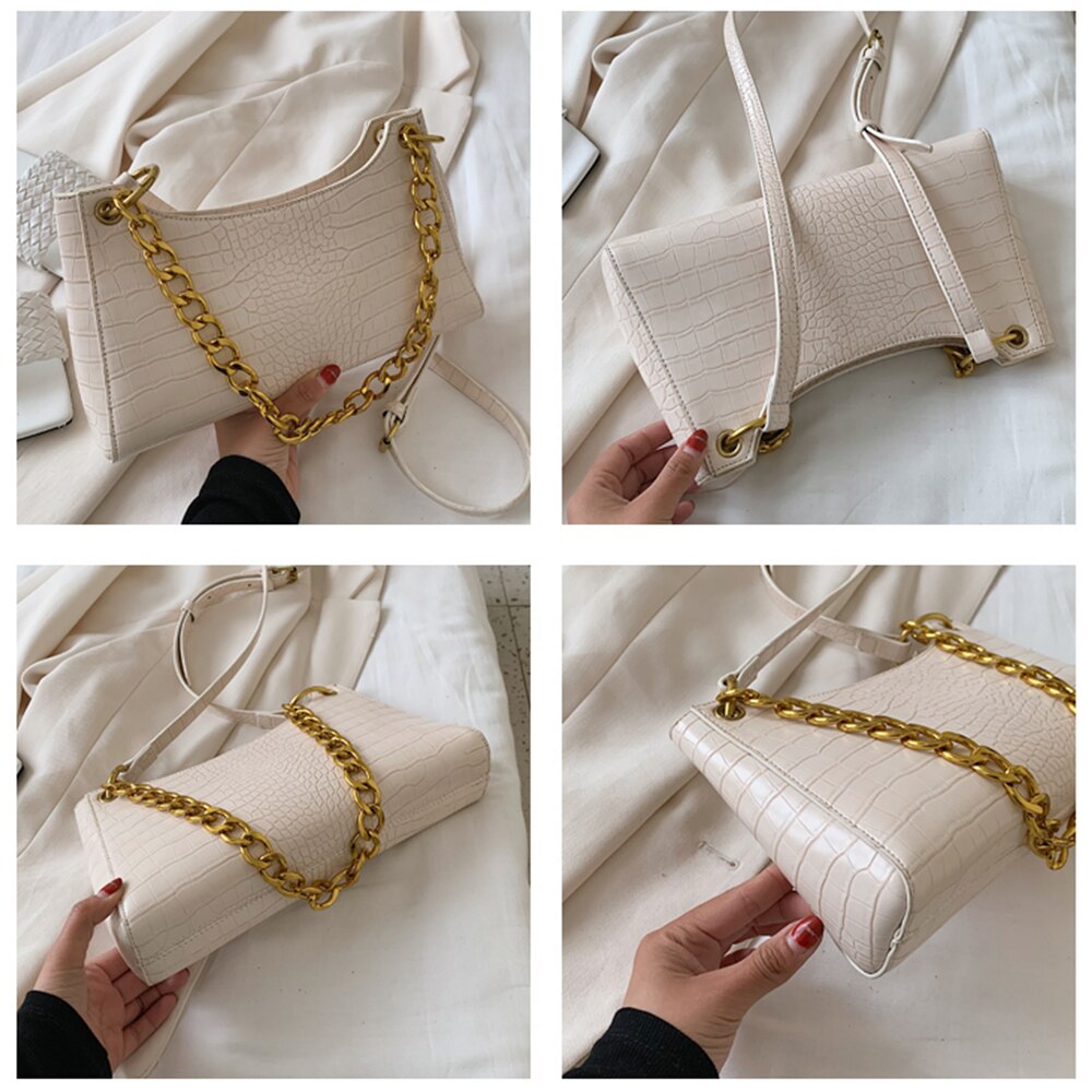 HEROLD Tote Taschen Für Frauen Jahrgang Handtasche Mini Leder Schulter Tasche retro Frauen Tasche Stein aufbringen Weiblichen Handtasche