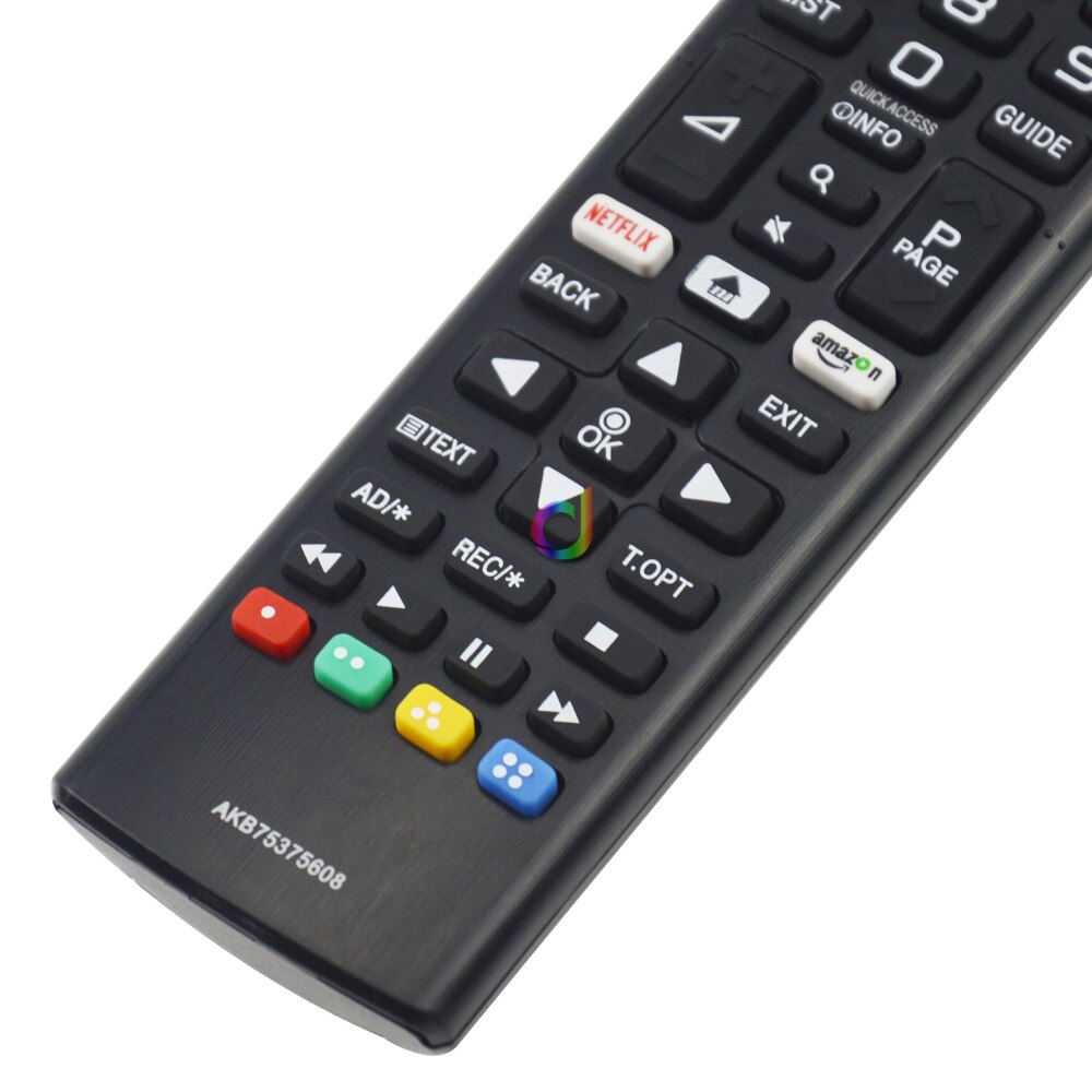 Fjernbetjening akb 75375608 til de fleste lg smart  tv 32 lk 6100 32 lk 6200 43 lk 5900 43 lk 6100 42 uk 6200 49 uk 6200 55 uk 6200 43 uk 6300