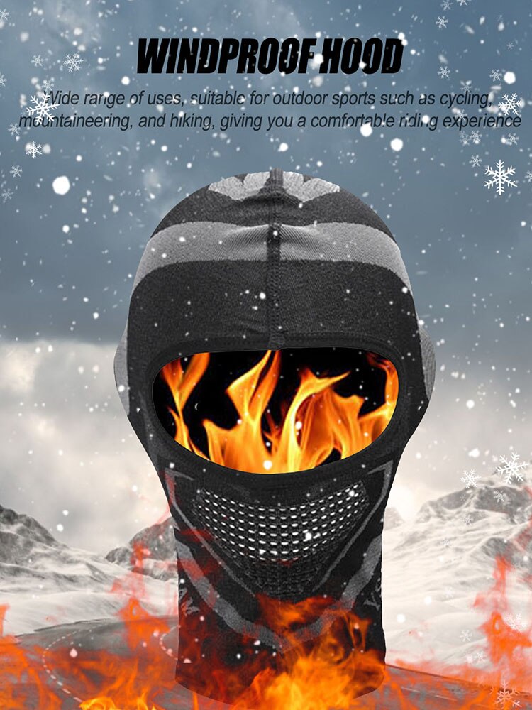 Balaclava Ski Face Cover Full Face Cover Ski Neck Gaiter Winter Face Cover For Extreme Cold Weather Hood Snow Gear Everyone