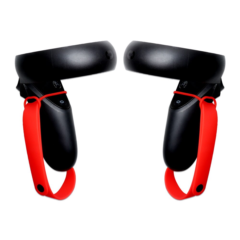 Silikon VR Touch Controller Strap für Oculus Quest / Rift S VR Controller Griff Grip Einstellbare Griff Befestigungs Gürtel Zubehör