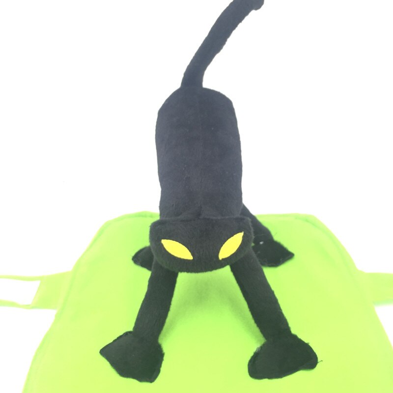 Gomaomi-Disfraz con forma de gato en mi espalda para perro, ropa para jinete, Halloween, para mascotas, perros pequeños y medianos