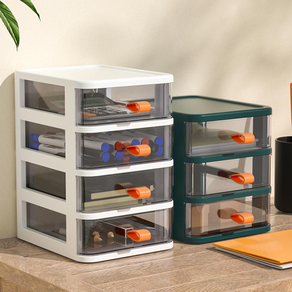 Storage Boxes Stable Plastic Multi-layer Drawer Cube Storage Organizer Desktop Drawer Storage Container