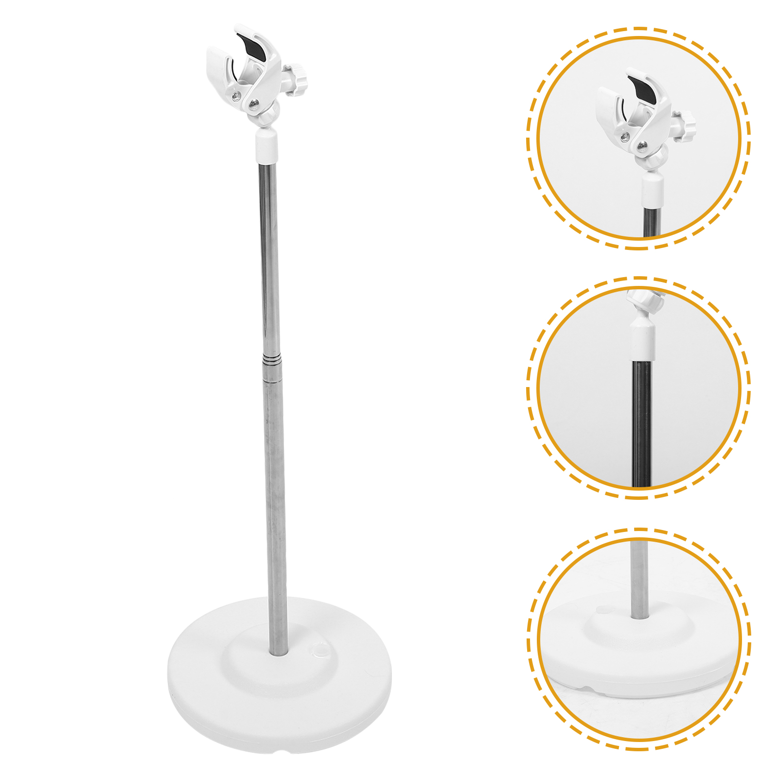 Holder Dog Blow Dryer Hair Stand Adjustable HandsFree Blower With Clamp Flexible Arm Pcs Wall Cradle Straightener Hairdryer