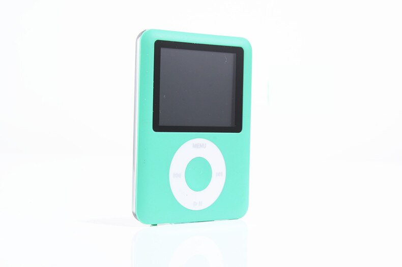 MPLSBO 6 colori 1.8 pollice Schermo LCD MP3 MP4 Music Player Custodia in metallo 16 GB 32 GB di Sostegno del Giocatore MP4 E-Book di Lettura Radio FM: green / 16GB