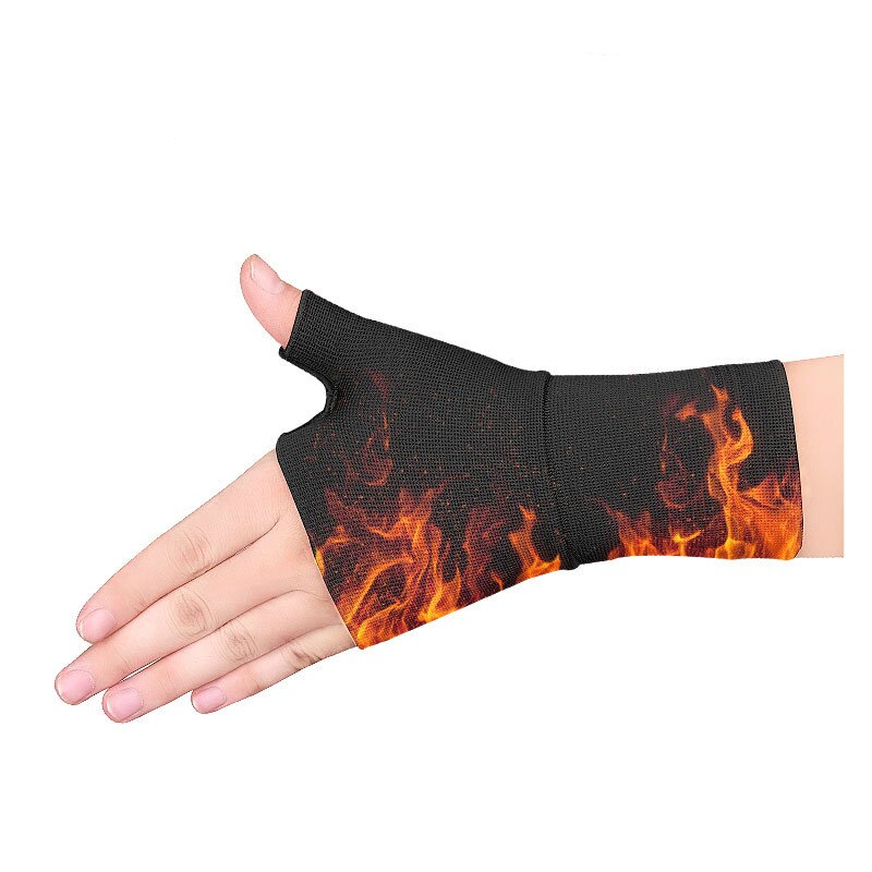 Gants de protection élastiques, 1 paire, attelle de poignet, soulagement de la douleur, pression de deuxième niveau, anti-inflammatoire