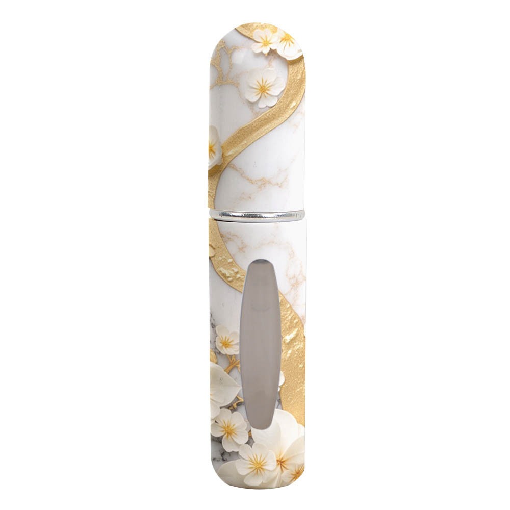 Draagbare 5ml mini parfumflesjes, navulbaar, lekvrij, lege cosmetische containers, parfumdispenserflesjes voor op reis: Donkergrijs