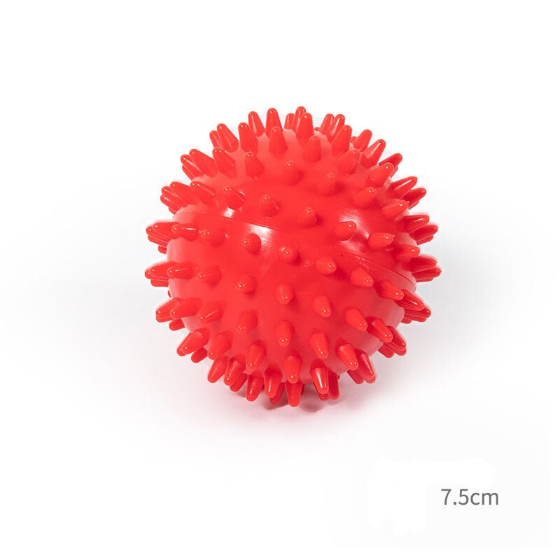 Bal Massage Spikes Fascia Ballen Spier Ontspanning Yoga Egel Met Massage Point Sole Plantaris Acupunt Meridiaan Spike Bal: red