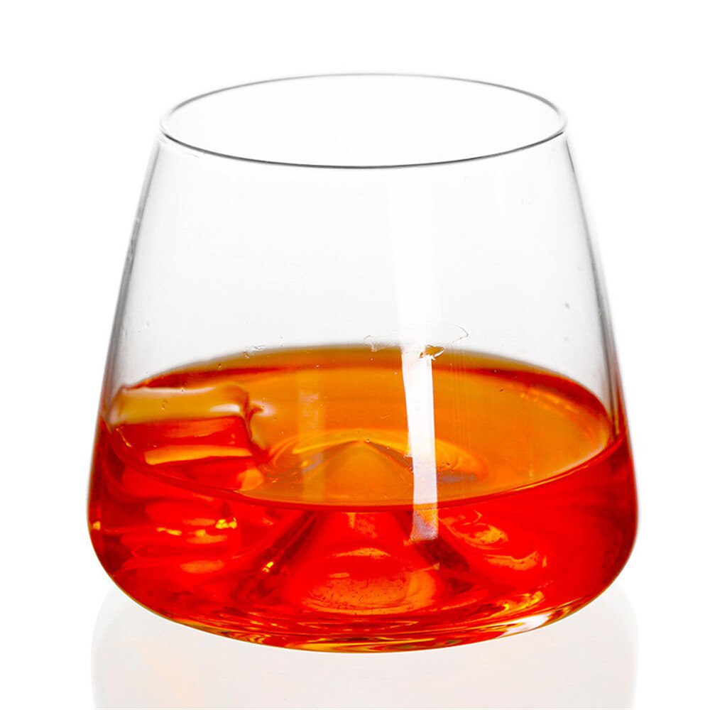 Vaso de whisky , copa de vino sin plomo, Copa con ala inferior gruesa para beber agua y cerveza, para casa, Bar, , de boda