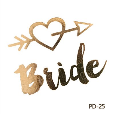 Bridal Shower Bachelorette Party Supplies Garter Veil Lace Set Badge Sash Hen Night Team Bride To Be Wedding Decorations: 1pc PD-25