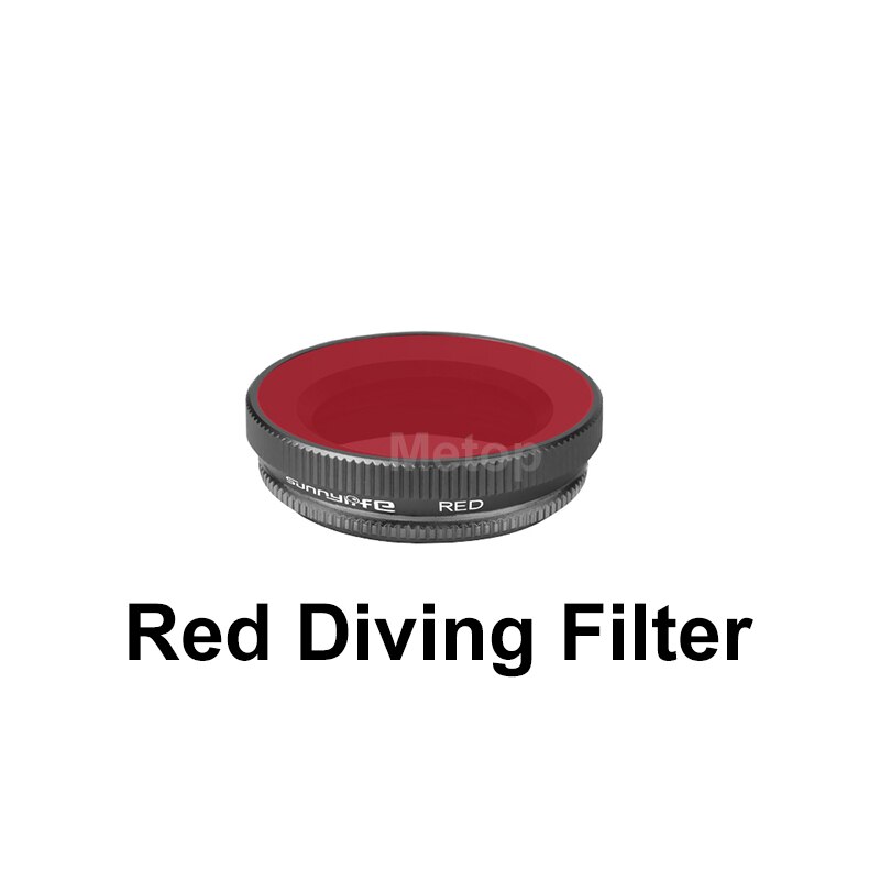 Tauchen Filter CPL Polar Filter für DJI OSMO Action ND 4 8 16 32 UV Schützen Objektiv Filter Für OSMO action Kamera Objektiv Zubehör: Red Diving Filter
